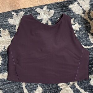 Dark Purple Athleta Sports Bra